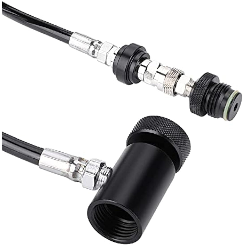 Jolof Store Paintball Remote Coil Hose – 4500 PSI HPA/CO2 Connection