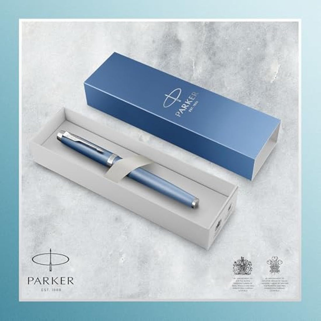Parker IM Writing Rituals Fountain Pen | Peaceful Blue | Fine Nib