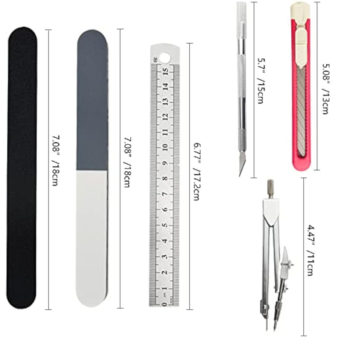 WMYCONGCONG 62-Piece Gundam Model Tools Kit for Hobby Building & Repair