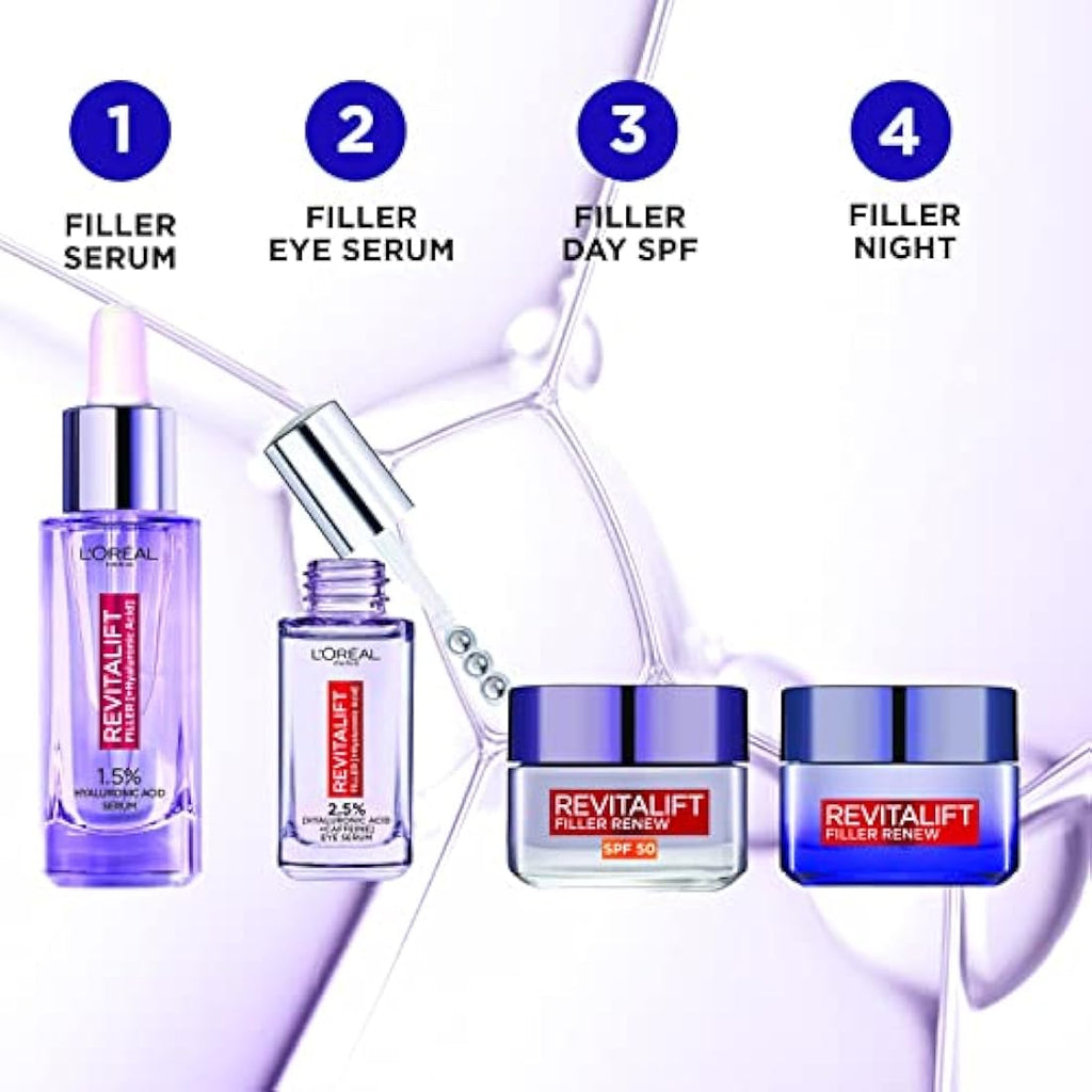 L'Oréal Paris Revitalift Filler Serum | 1.5% Hyaluronic Acid & Vitamin C