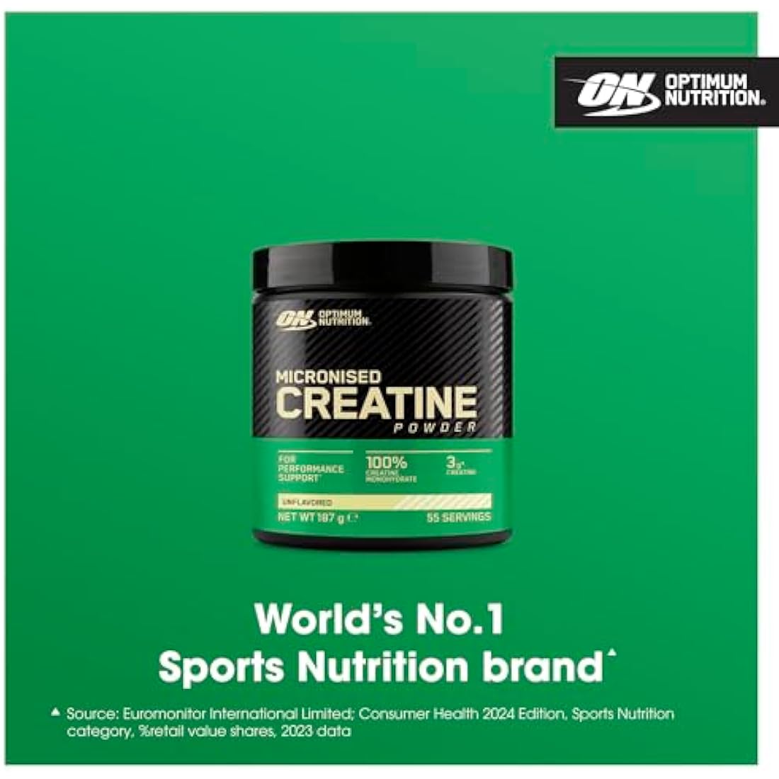 Optimum Nutrition Micronised Creatine Monohydrate Powder - 634g