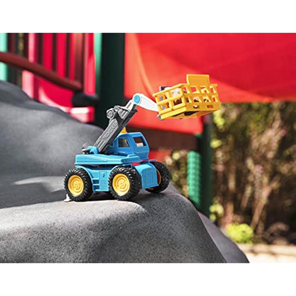 DRIVEN Micro Telehandler – Toy Crane Truck with Lights and Sound