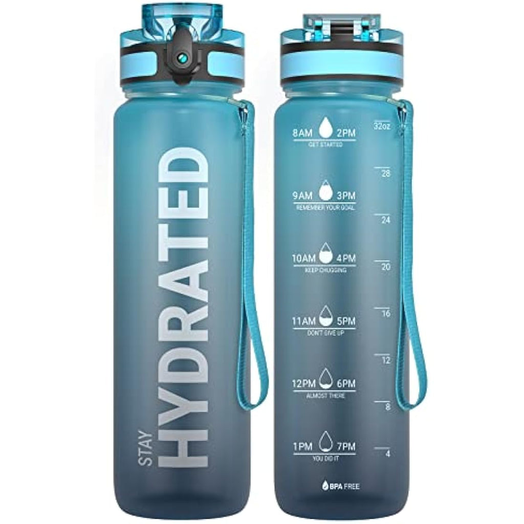 Sahara Sailor Motivational Water Bottle | 1L Tritan BPA Free Leakproof