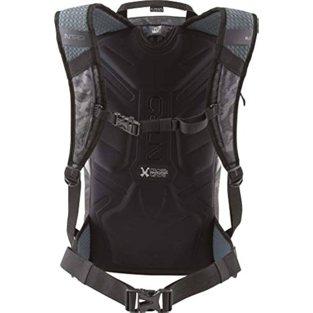 Nitro Rover 14L Mountain Bike Backpack – Forged Camo Hydration Pack