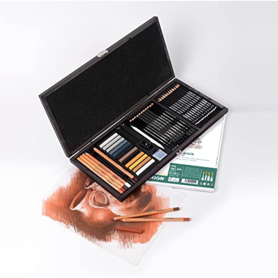 LYRA Rembrandt Art Specials Fine Art Sketching Set - 47 Piece Pencil Kit