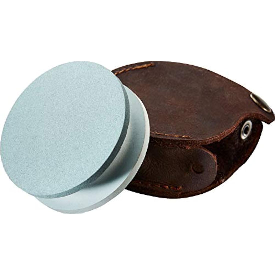 Hultafors Axe Sharpening Stone | 180/600 Grit Whetstone with Leather Pouch