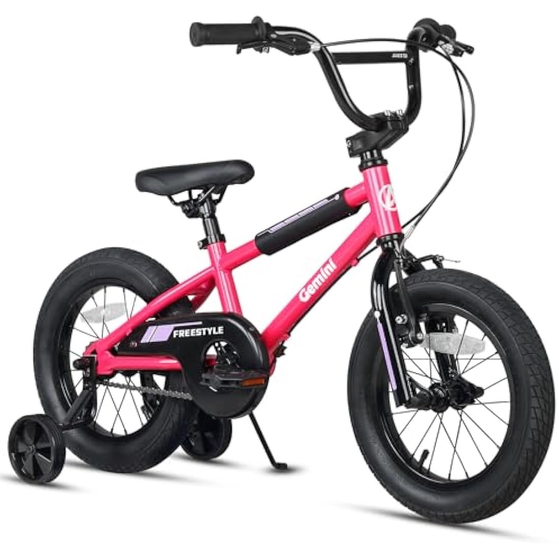 AVASTA Gemini Kids BMX Bike | 12-16 Inch Steel Bicycle with Stabilisers