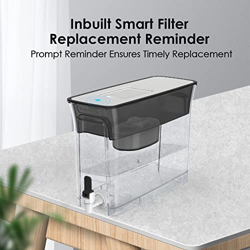 Waterdrop 8.2L Slim Water Filter Dispenser | BPA-Free Fridge Pitcher