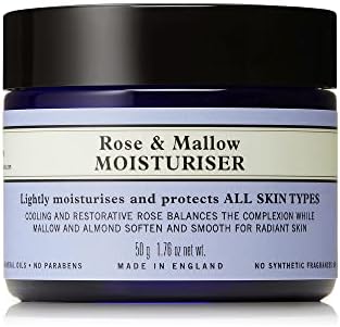 Neal's Yard Remedies Rose & Mallow Moisturiser - Organic Face Cream 50g
