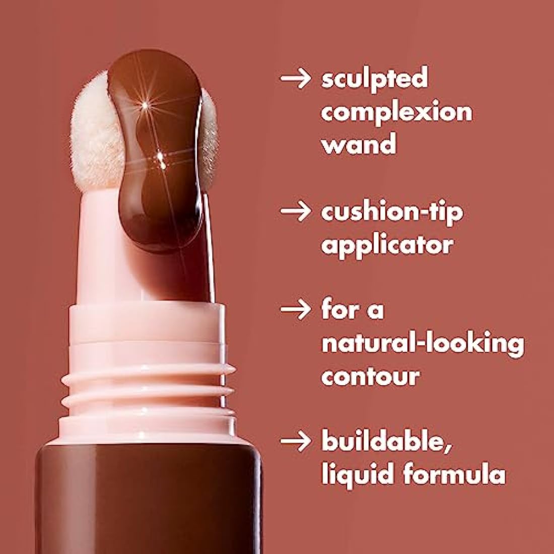 e.l.f. Halo Glow Liquid Contour Beauty Wand - Deep/Rich Sculpting Wand
