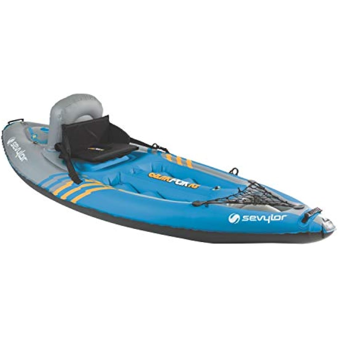 Sevylor QuickPak K1 1-Person Inflatable Kayak with Backpack & Paddle