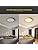 Schindora Wooden LED Ceiling Light – 20W Oak Flush Mount 4500K