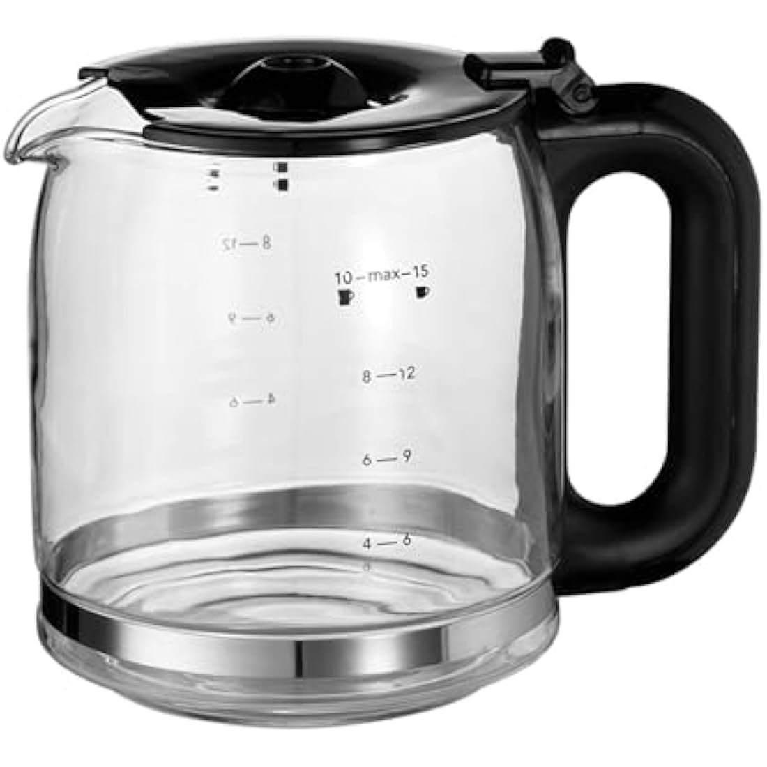 Russell Hobbs Buckingham Filter Coffee Machine | 1.25L Glass Carafe