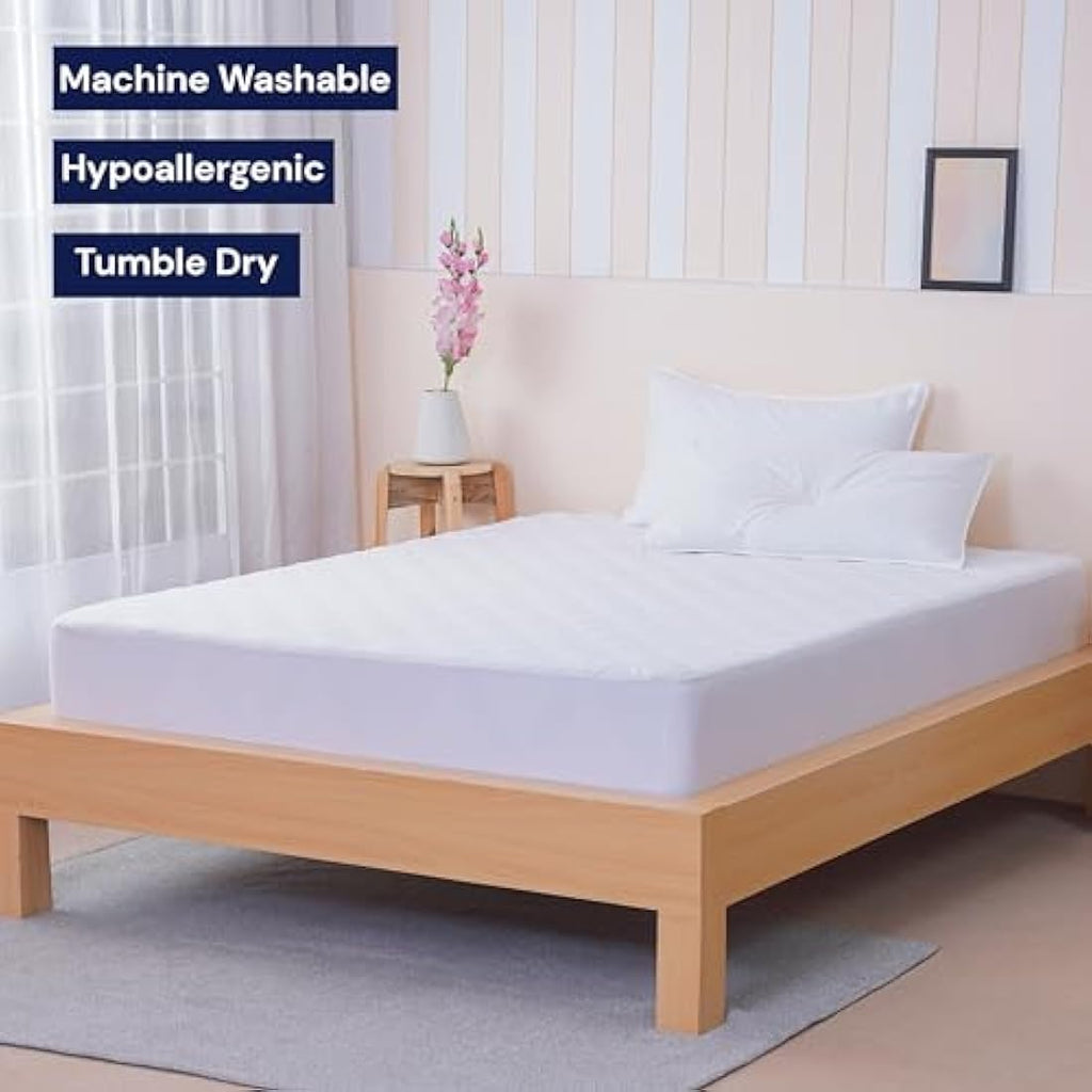 Sheet Story King Size Quilted Mattress Protector – 40cm Extra Deep Pocket