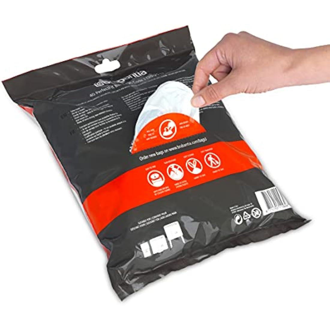 Brabantia PerfectFit Bin Liners Size J (23L) – Extra Strong Trash Bags