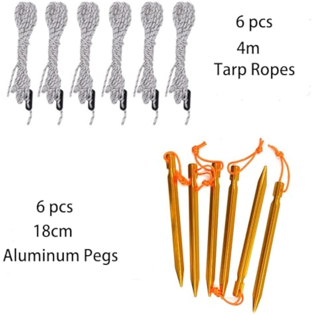 3x5m Waterproof Car Awning – Camping Tarp with Poles