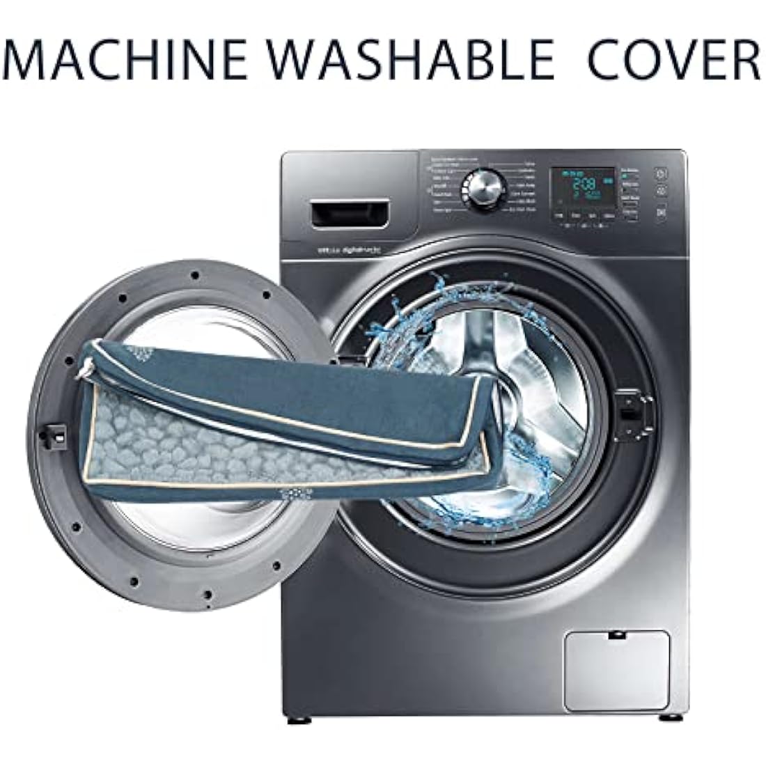 VANKEAN Waterproof Reversible Dog Bed Mat | Washable Crate Mattress