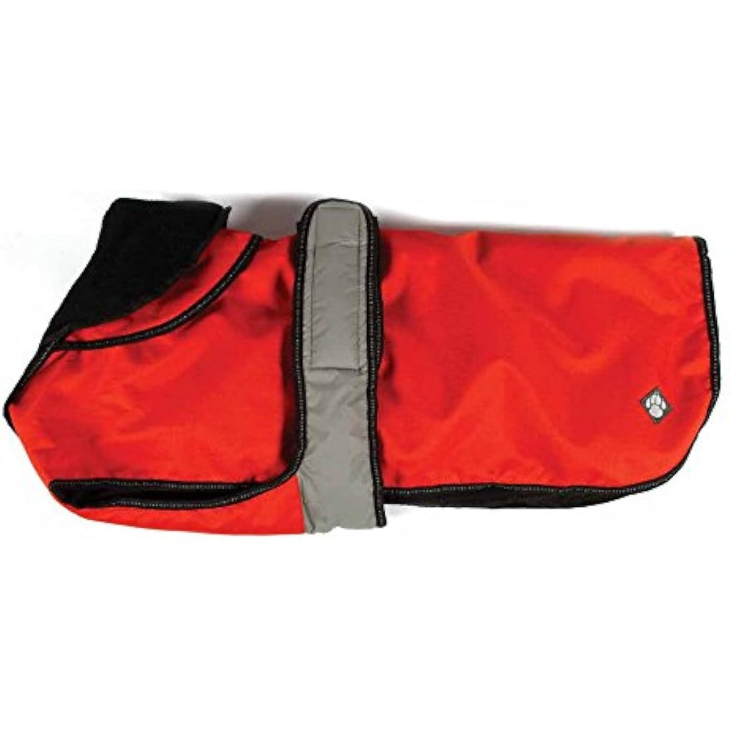 Danish Design 2-in-1 Dog Coat – Grey/Black Reflective Fleece Jacket
