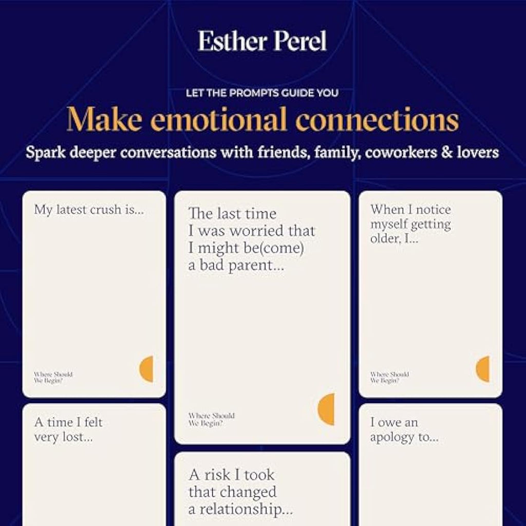 Esther Perel Where Should We Begin? Conversation Cards for Couples