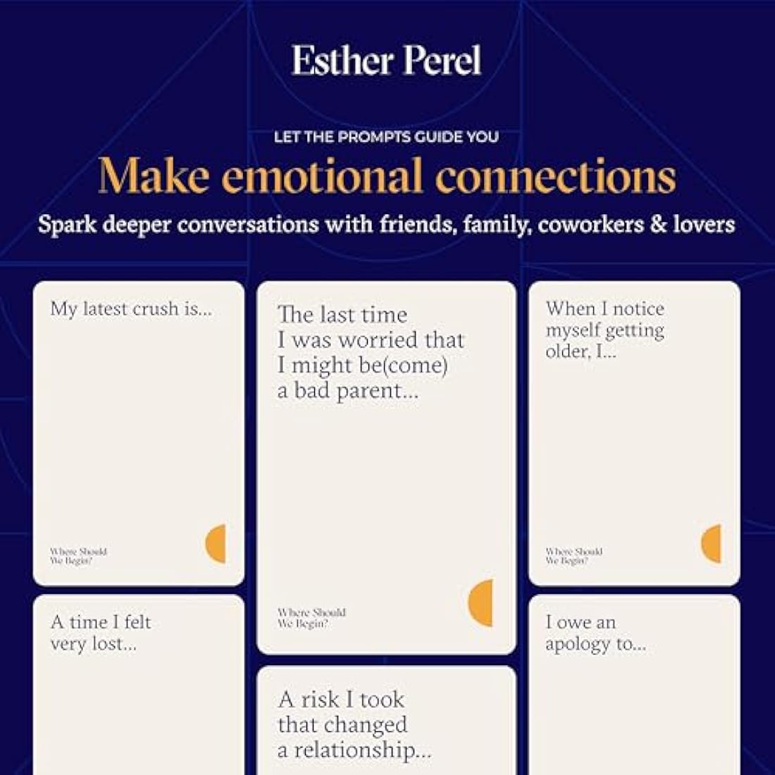 Esther Perel Where Should We Begin? Conversation Cards for Couples