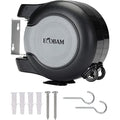 EcoBam Retractable Double Clothes Line – 30m Heavy Duty Wall Mounted