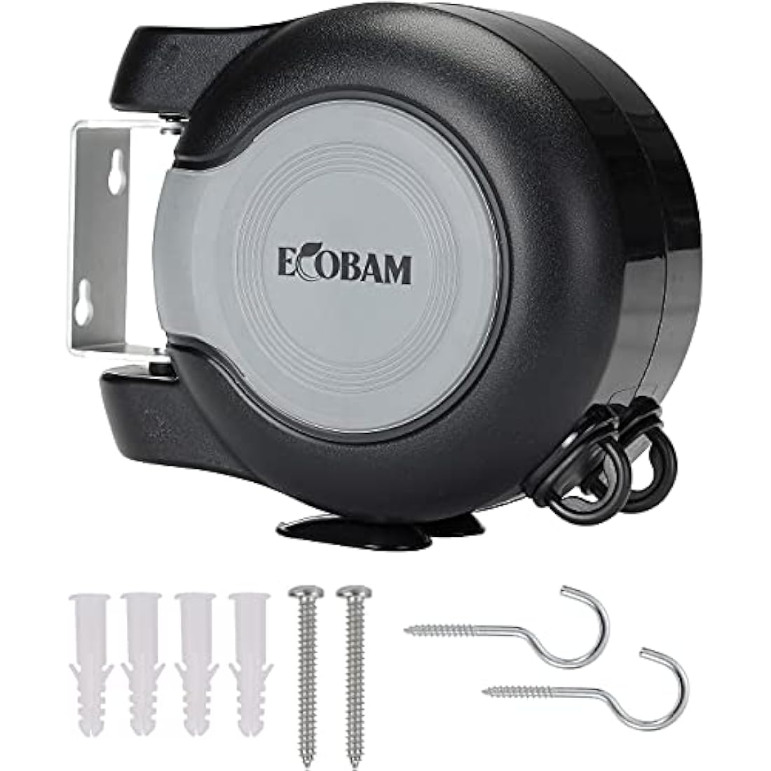 EcoBam Retractable Double Clothes Line – 30m Heavy Duty Wall Mounted