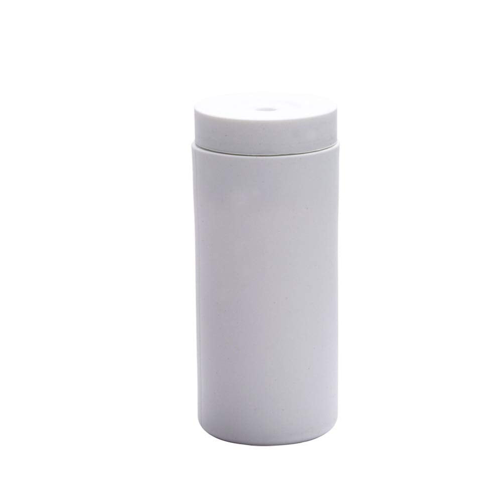LIZHOUMIL Silicone Squeeze Soap Dispenser – 240ml Refillable Bottle, White