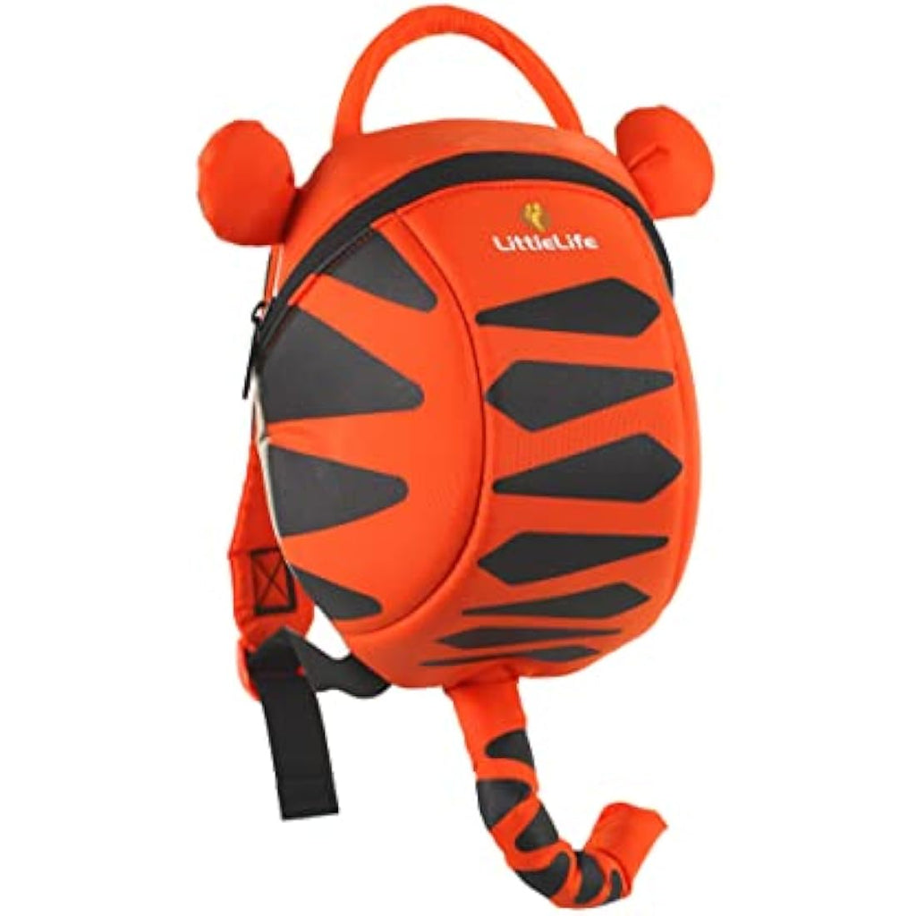 LittleLife Tiger Toddler Backpack with Safety Rein | Ages 1-3 Years