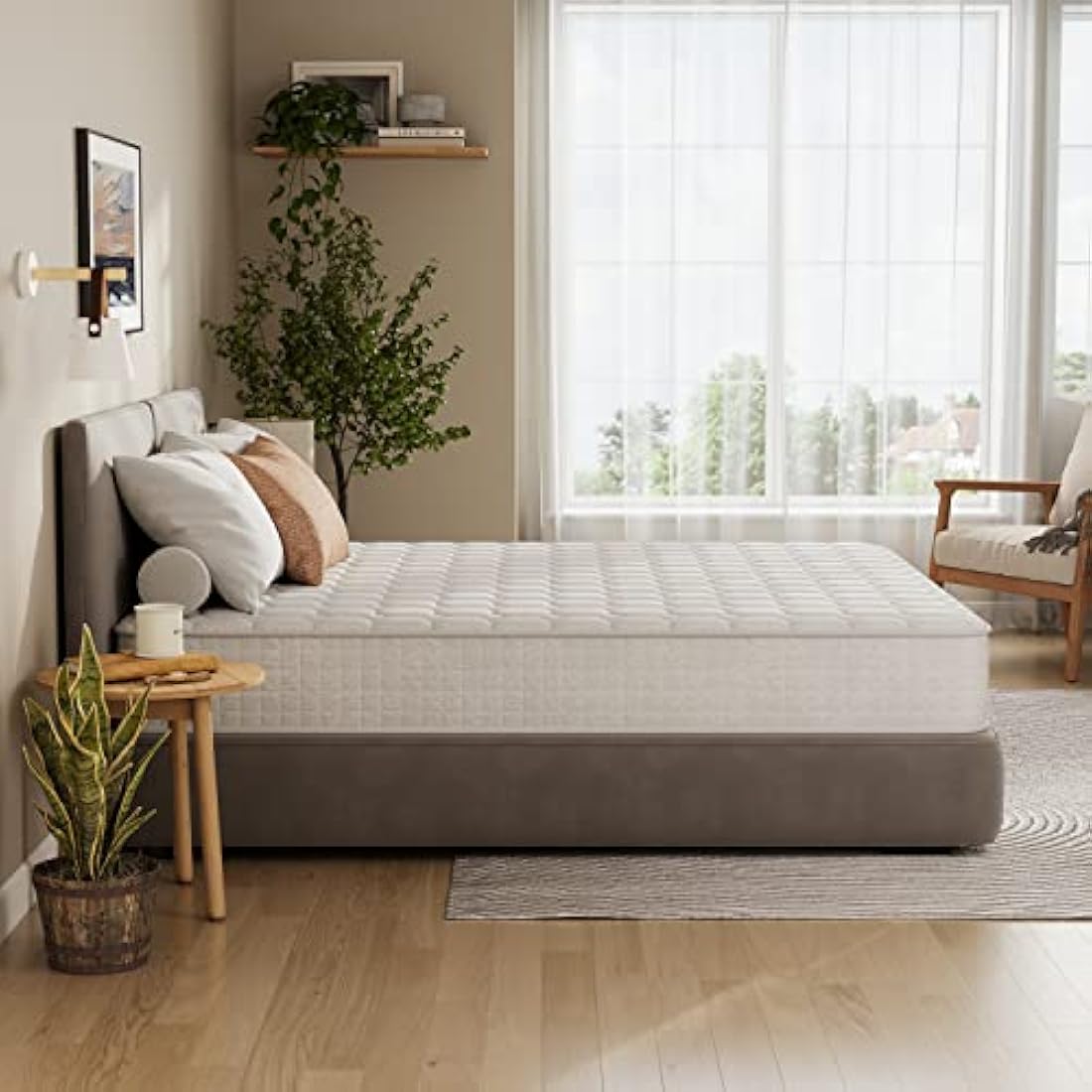 Vesgantti 10 Inch Hybrid Single Mattress – Pocket Spring & Memory Foam