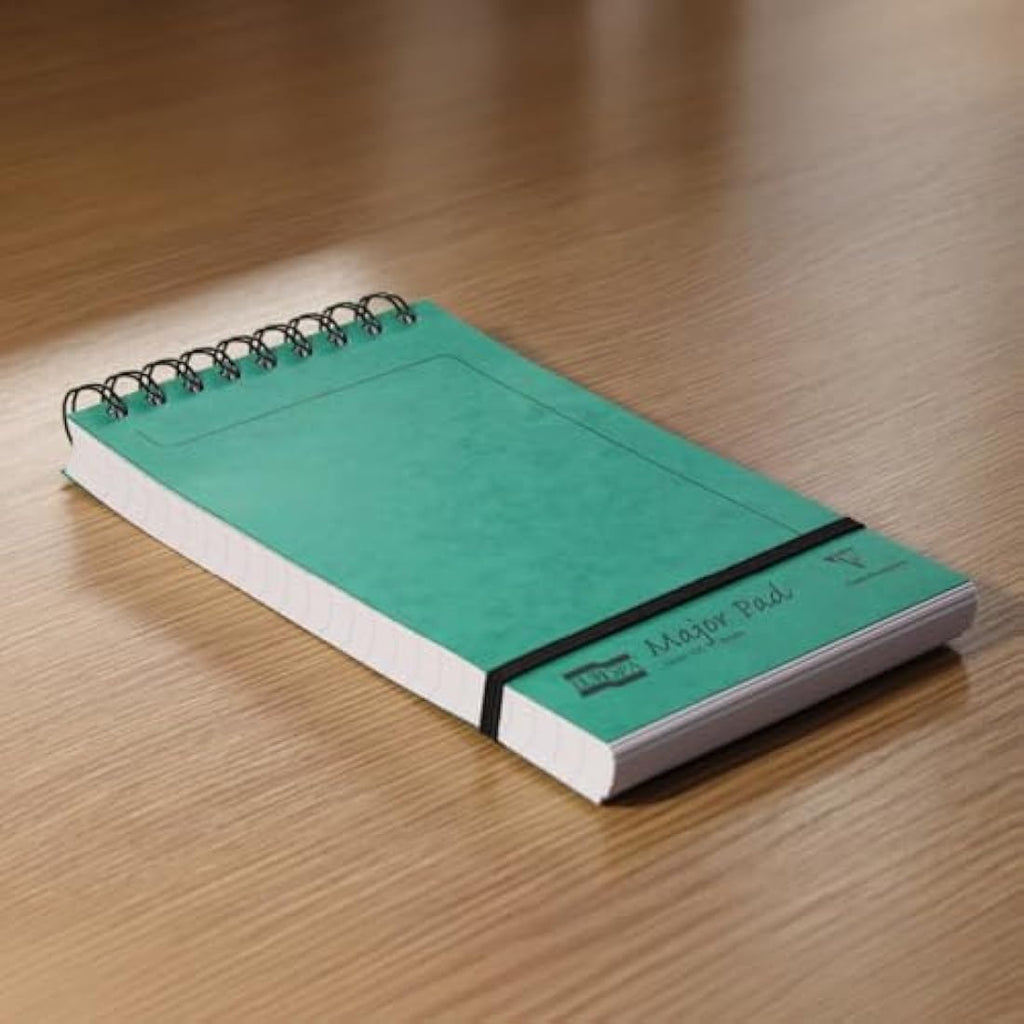 Europa Wire Top Ruled Pad | Clairefontaine 90g Paper | Pack of 10