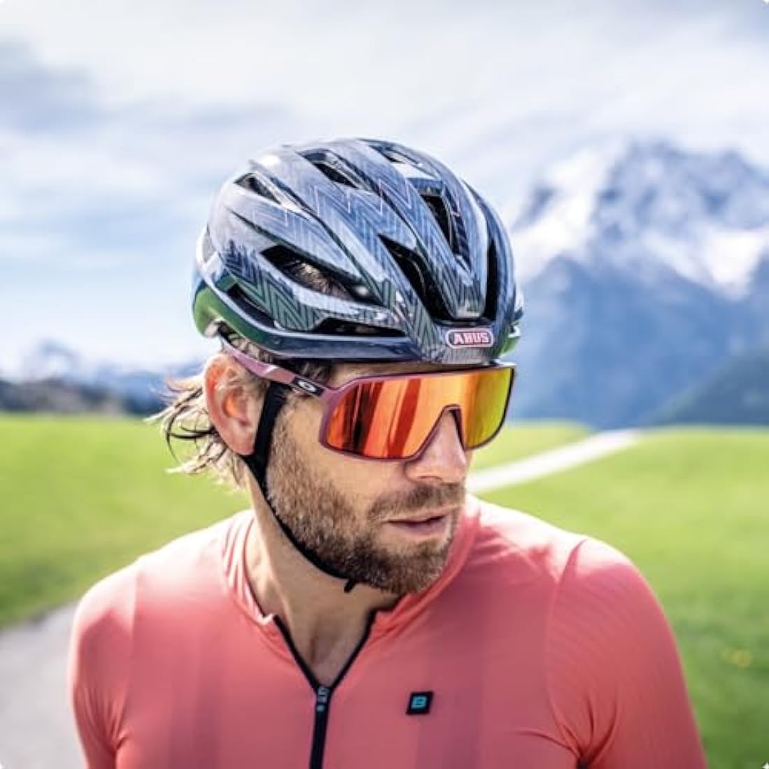 ABUS StormChaser Road Bike Helmet – Lightweight Vented Cycling Helmet