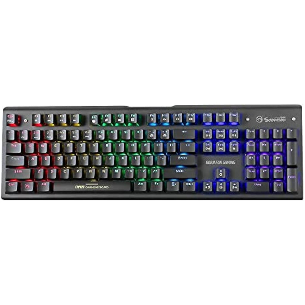 Marvo Scorpion CM420-UK 3-in-1 Gaming Kit | RGB Keyboard, Mouse & Headset