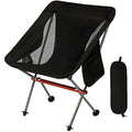 SHALLWE Ultralight Portable Camping Chair | Aluminum Folding Chair - Gray
