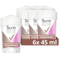Sure Maximum Protection Confidence Deodorant Stick - 6 x 45ml