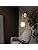 Nordic Gold Metal Wall Sconce – Drop Glass Wall Lamp