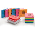 Post-it Z-Notes White Dispenser + 12 Super Sticky Pads, 76x76mm
