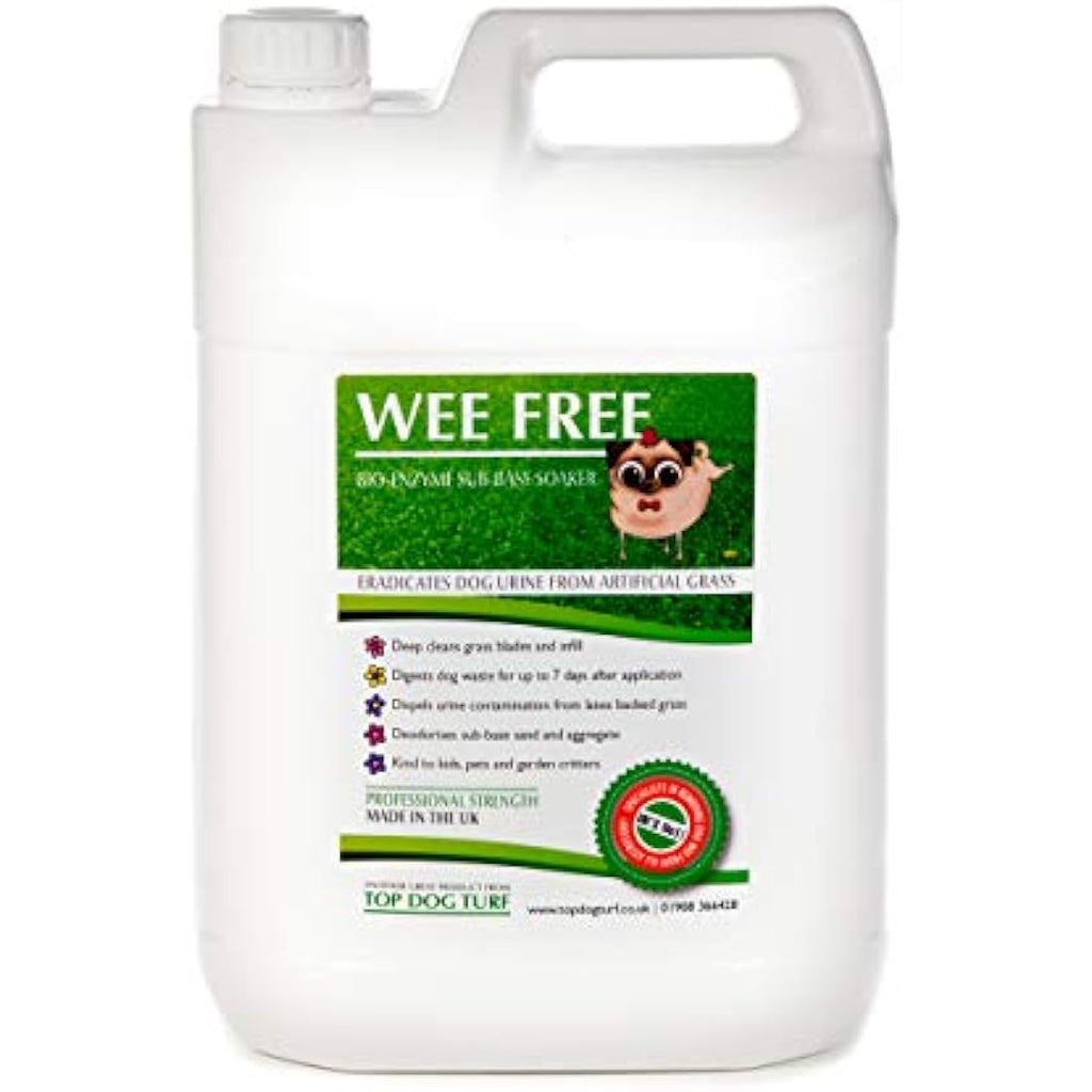 Wee Free Artificial Grass Cleaner & Pet Odour Eliminator - 5L Citrus