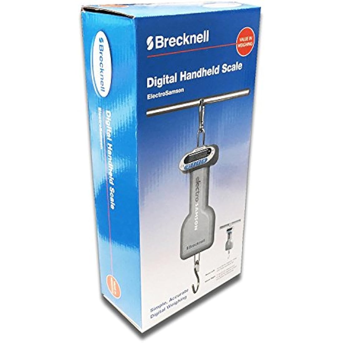 ElectroSamson Digital Hanging Scale – 25kg/55lb Portable Balance