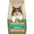 Harringtons Senior Dry Cat Food - Natural Chicken - 2kg (Pack of 4)