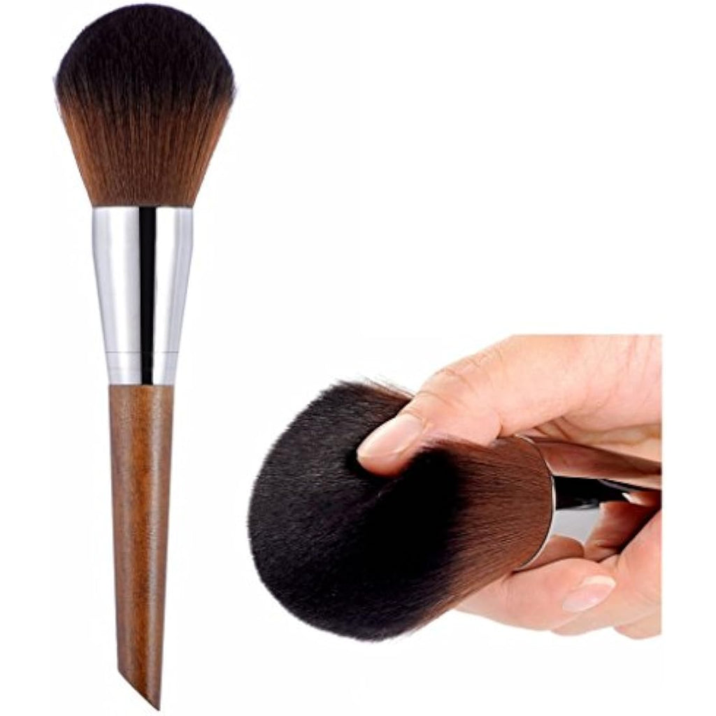 Synthetic Makeup Brush Kit – Large Powder & Blush Blending