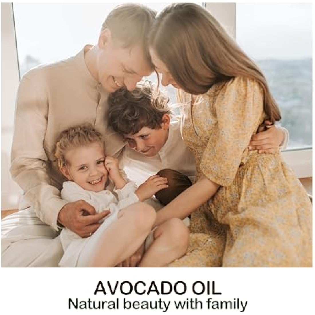 Organic Cold Pressed Avocado Oil - Hair & Body Care, 1000ml