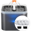 AONBOY Cat Water Fountain - 2L Automatic Pet Dispenser with 6 Filters