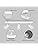Kambo 3 Way Ceiling Spotlights – Modern White Metal GU10 Light Fitting