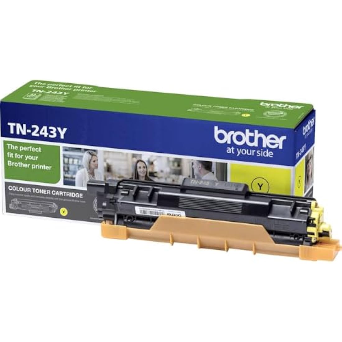 Brother TN-243Y Yellow Toner Cartridge | Genuine Standard Yield