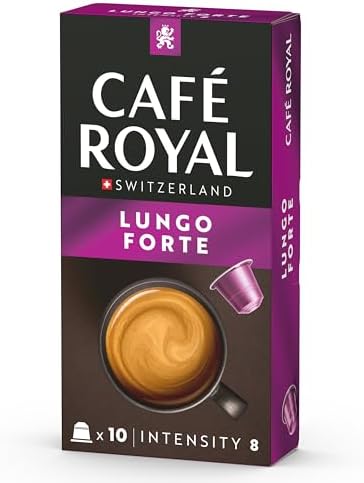 Café Royal Lungo Forte Nespresso Compatible Capsules - 100 Pack