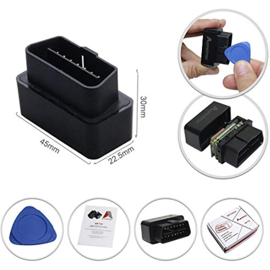 Amacam AM-T22 OBDII GPS Tracker – Real-Time Vehicle Tracking & Anti-Theft