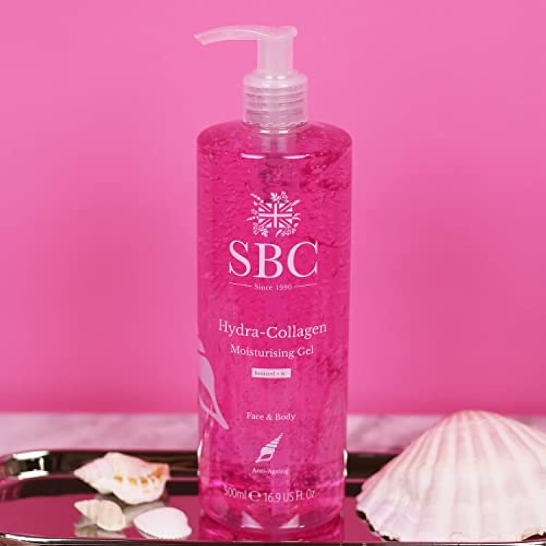 SBC Skincare Marine Collagen Gel 500ml – Hydrating Face & Body Moisturiser