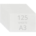 Belle Vous A4 Watercolour Paper - 125 Sheets 200 GSM Acid-Free White