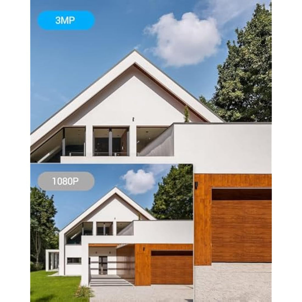 EZVIZ 2K Outdoor Security Camera – AI Human Detection & Color Night Vision