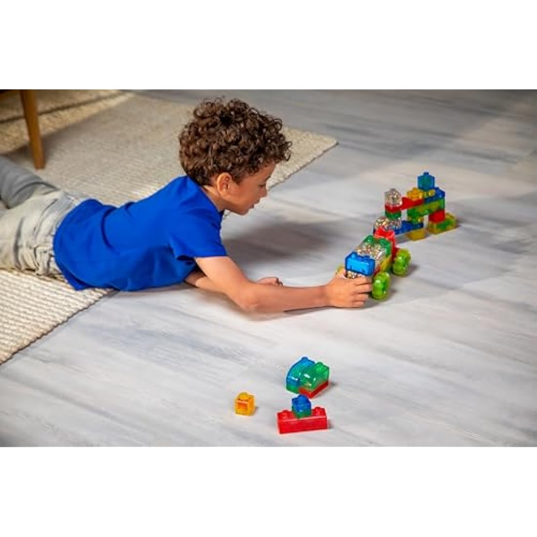 Jelly Blox Vehicle Kit – 35pc Squeezable Sensory Building Blocks